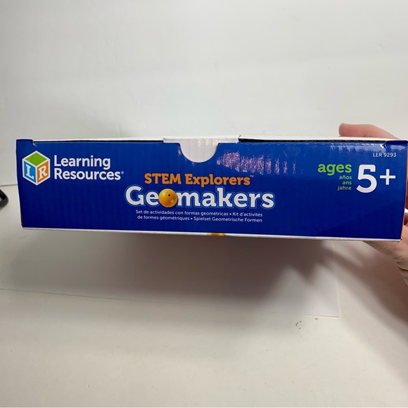 NEW IN BOX. Learning Resources Stem Explorers Geomakers 3D shaped kit for kids - Picture 10 of 13